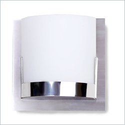 George Kovacs 1 Light Wall Sconce in Chrome with