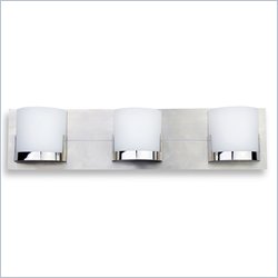 George Kovacs 3 Bath Light in Chrome