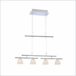 George Kovacs 4 Light Pendant in Chrome