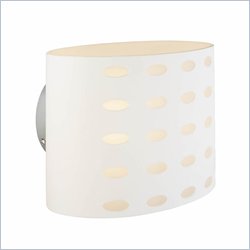 George Kovacs 1 Bath Light in Chrome with White Opal Glass