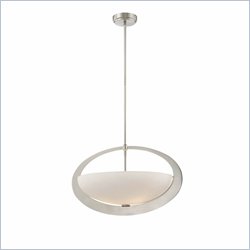 Cymax Stores - George Kovacs 2 Light Pendant in Brushed Nickel