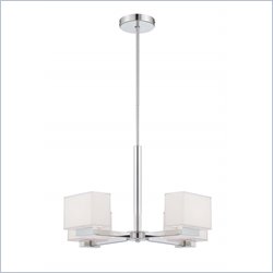George Kovacs Cubism 4 Light Chandelier