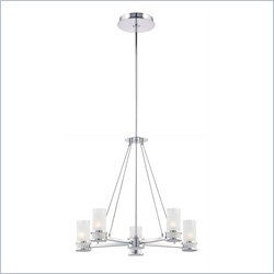 George Kovacs Rings 5 Light Chandelier
