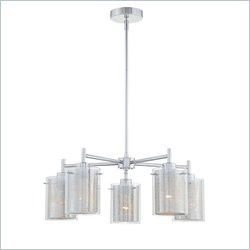 George Kovacs Grid II 5 Light Chandelier