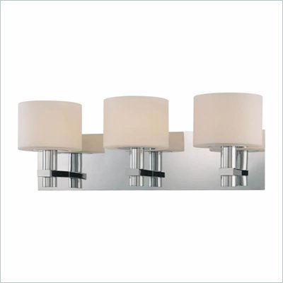 George Kovacs 3 Bath Light in Chrome