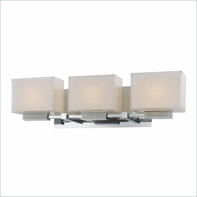 George Kovacs 3 Bath Light in Chrome