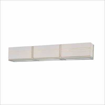 George Kovacs 9 Bath Light in Brushed Nickel