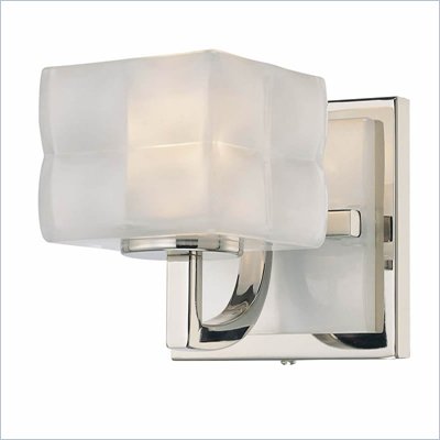 George Kovacs 1 Light Wall Sconce in Polished Nickel
