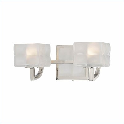 George Kovacs 2 Bath Light in Polished Nickel