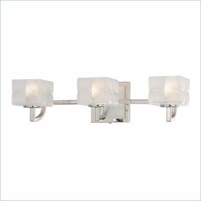 George Kovacs 3 Bath Light in Polished Nickel