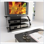 Sonax Milan 50-inch HD Plasma/LCD TV Stand in Gun Metal Finish
