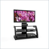 Sonax Milan 3-in-1 Design 52-inch HD TV Stand with Mount in Black