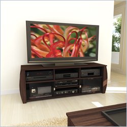Black Wood TV Stands 248611 SM2