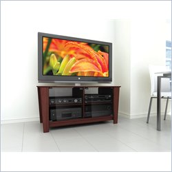 Sonax Torino Florence Maple TV Stand for 37-52 Inch Flat Panel TVs