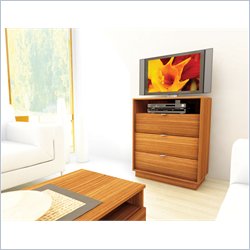 Sonax Manning Contemporary Chest Dresser in Eternity Walnut