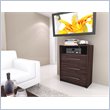 ADD TO YOUR SET: Sonax Pacific Contemporary Chest Dresser in Ebony Pecan