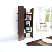 Sonax Contemporary  Ebony Pecan Hollowcore Bookcase