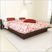 Sonax Contemporary Queen Platform Bed in Urban Maple