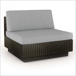 Sonax PTM-301 Textured Black Armless Middle Seat