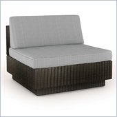 Sonax PTM-301 Textured Black Armless Middle Seat