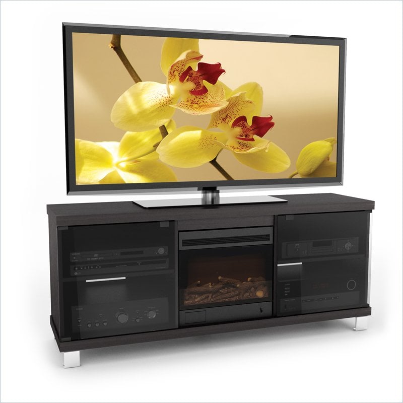 Sonax Holland 60 TV Stand with Electric Fireplace