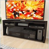 Sonax Granby 60 TV Gaming Console Bench in Ravenwood Black