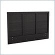 ADD TO YOUR SET: Sonax Plateau Queen / Full Platform Headboard in Ravenwood Black