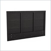 Sonax Plateau Queen / Full Platform Headboard in Ravenwood Black