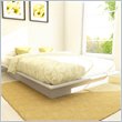 ADD TO YOUR SET: Sonax Plateau Platform Bed in Frost White