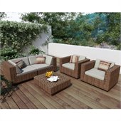 Sonax Park Terrace 5 Piece Sofa Patio Set
