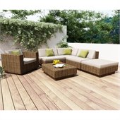 Sonax Park Terrace 6 Piece Sectional Patio Set