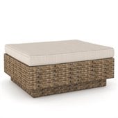 Sonax Park Terrace Ottoman in Saddle Strap Weave