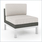 Sonax Beach Grove Armless Chair in River Rock Weave 