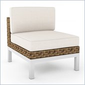 Sonax Beach Grove Armless Chair in Saddle Strap Weave 