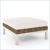 Sonax Beach Grove Ottoman in Saddle Strap Weave 