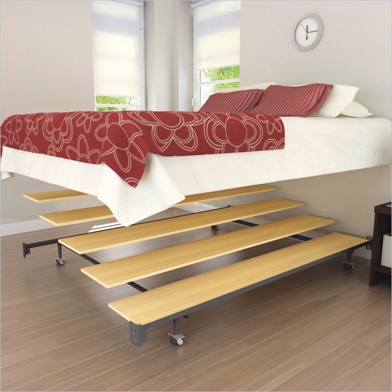 Sonax Queen Wooden Platform Conversion Set Bed Frame  eBay
