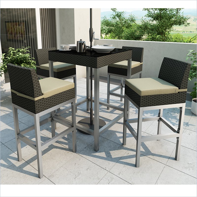 Sonax Lakeside 5 Piece Bar Height Dining Set