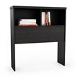 ADD TO YOUR SET: Sonax Willow Bookcase Headboard in Ravenwood Black