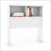 Sonax Willow Bookcase Headboard in Frost White