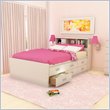 ADD TO YOUR SET: Sonax Willow Captain's Storage Bed in Frost White