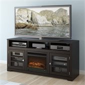 Sonax West Lake 60 Fireplace TV Stand in Mocha Black