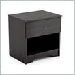 ADD TO YOUR SET: Sonax Plateau Nightstand in Midnight Black