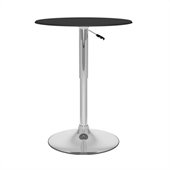 Sonax CorLiving Bar Table in Black Leatherette