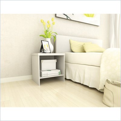 Sonax Frost White Night Table