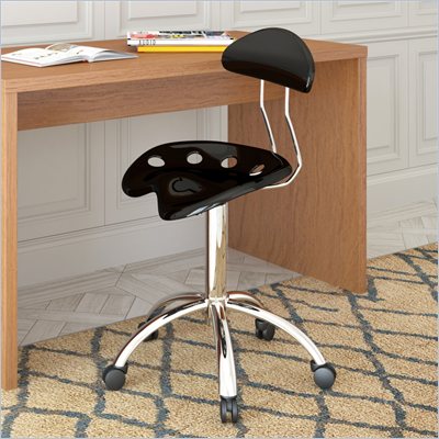 Sonax CorLiving Workspace Form Fitting Office Chair in Black