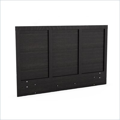 Sonax Plateau Queen / Full Platform Headboard in Ravenwood Black