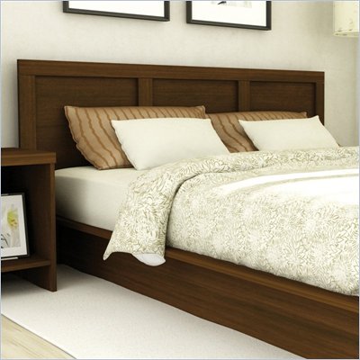 Sonax Contemporary Queen Headboard in Urban Maple
