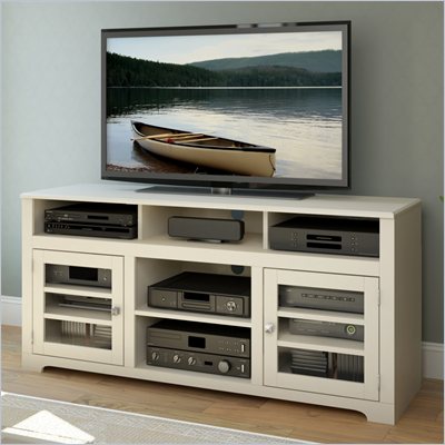 Sonax West Lake 60" Television Stand in Warm White