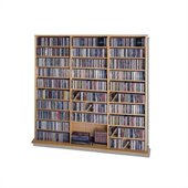 Leslie Dame Media Storage Rack Wall Unit