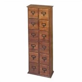 Leslie Dame Library Card File Multimedia Cabinet